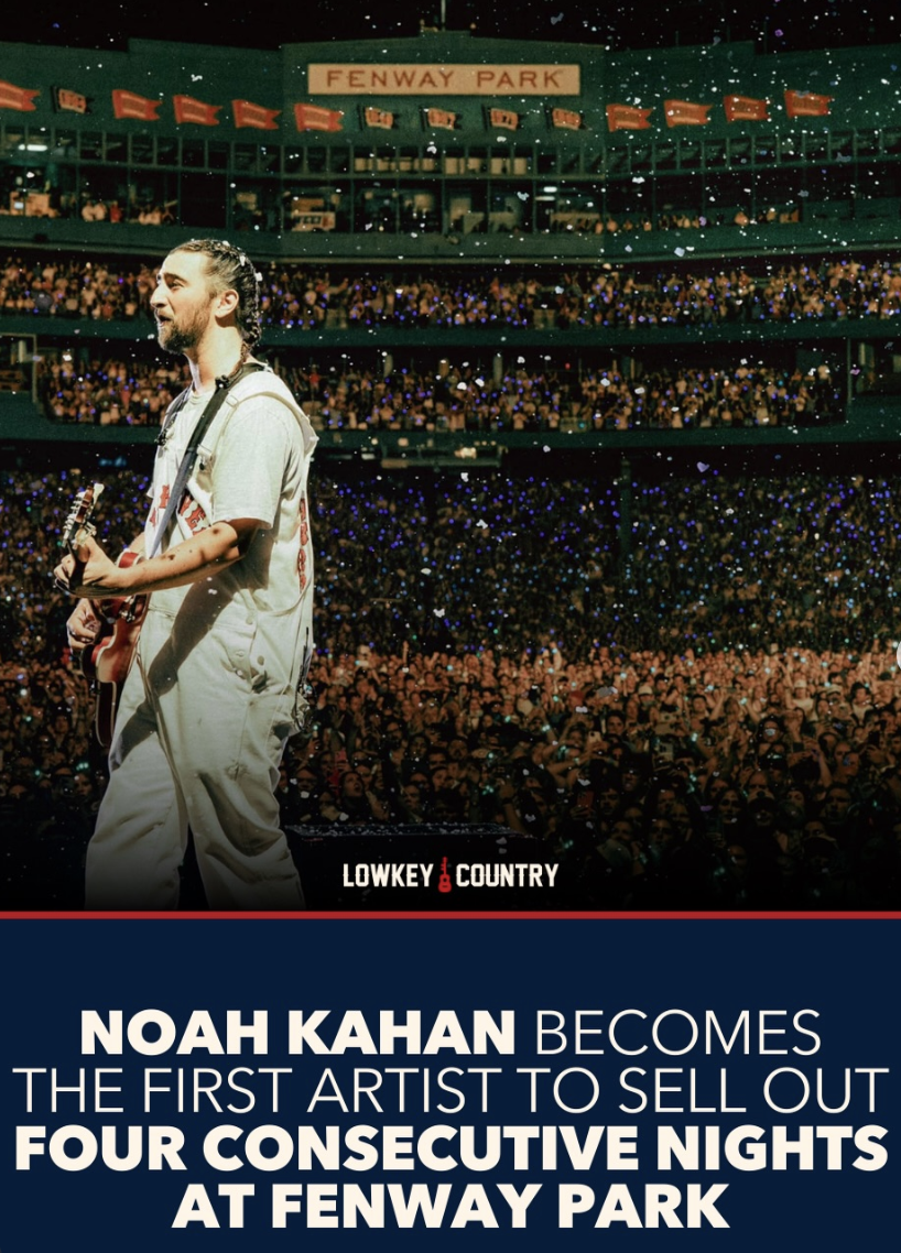 Noah Kahan at Fenway Park 2026